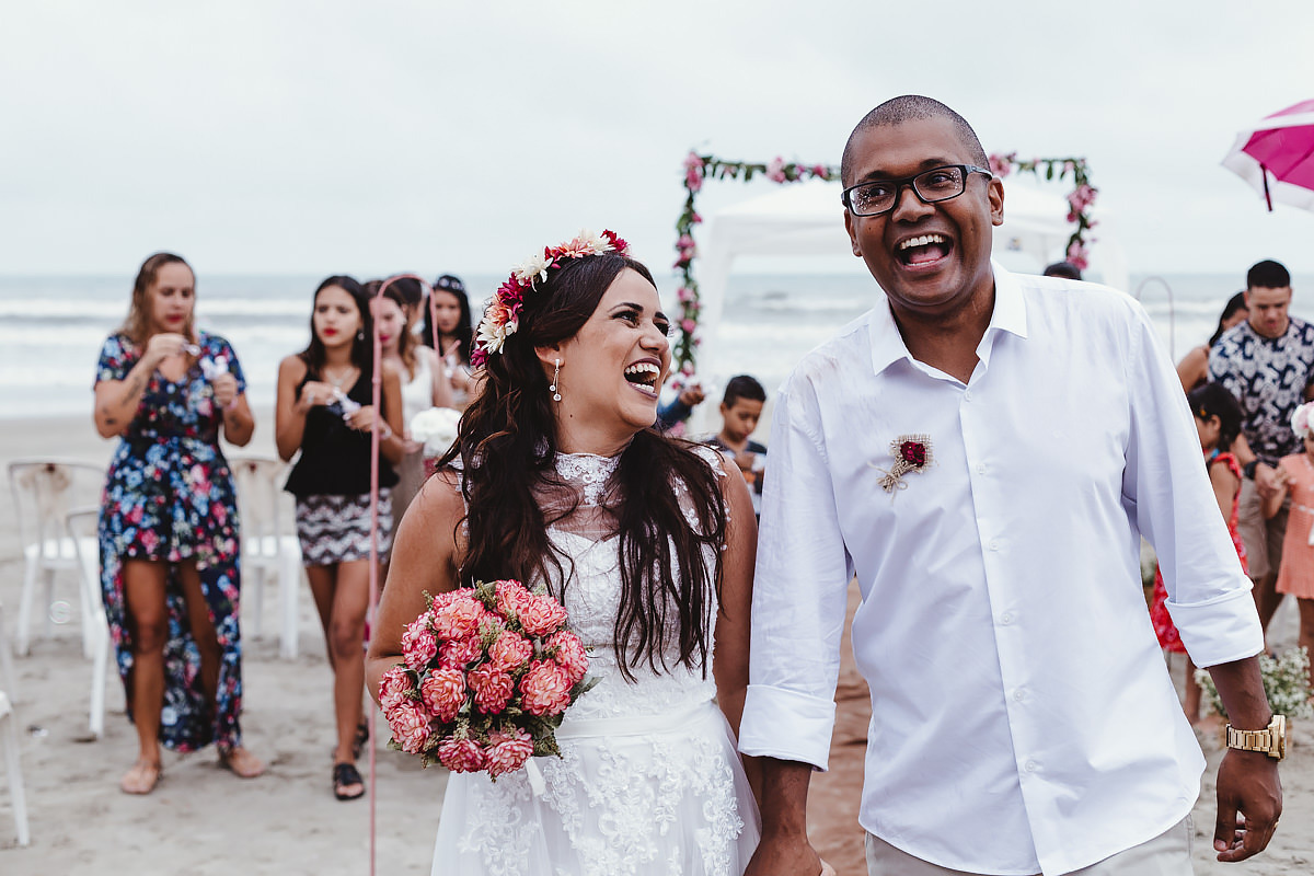 Casamento na Praia em Itanhaém por Anderson Crepaldi, Fotógrafo de Casamento SP e SJC