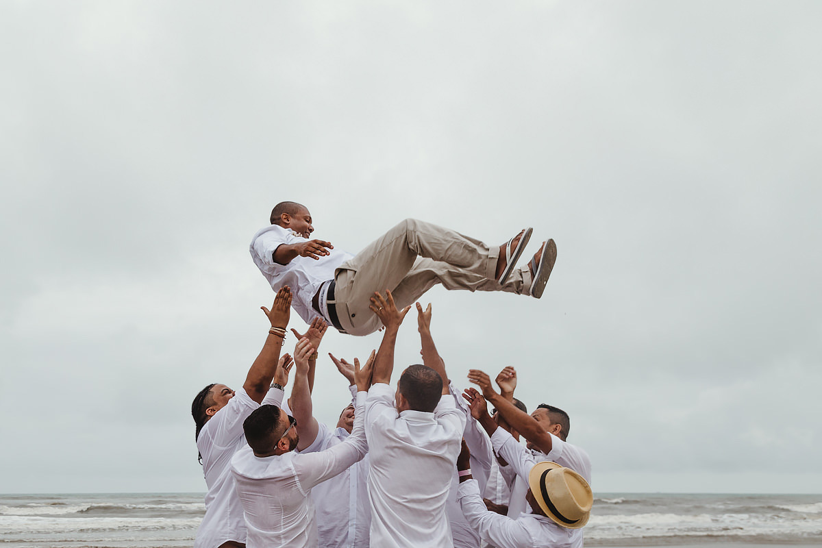 Casamento na Praia em Itanhaém por Anderson Crepaldi, Fotógrafo de Casamento SP e SJC