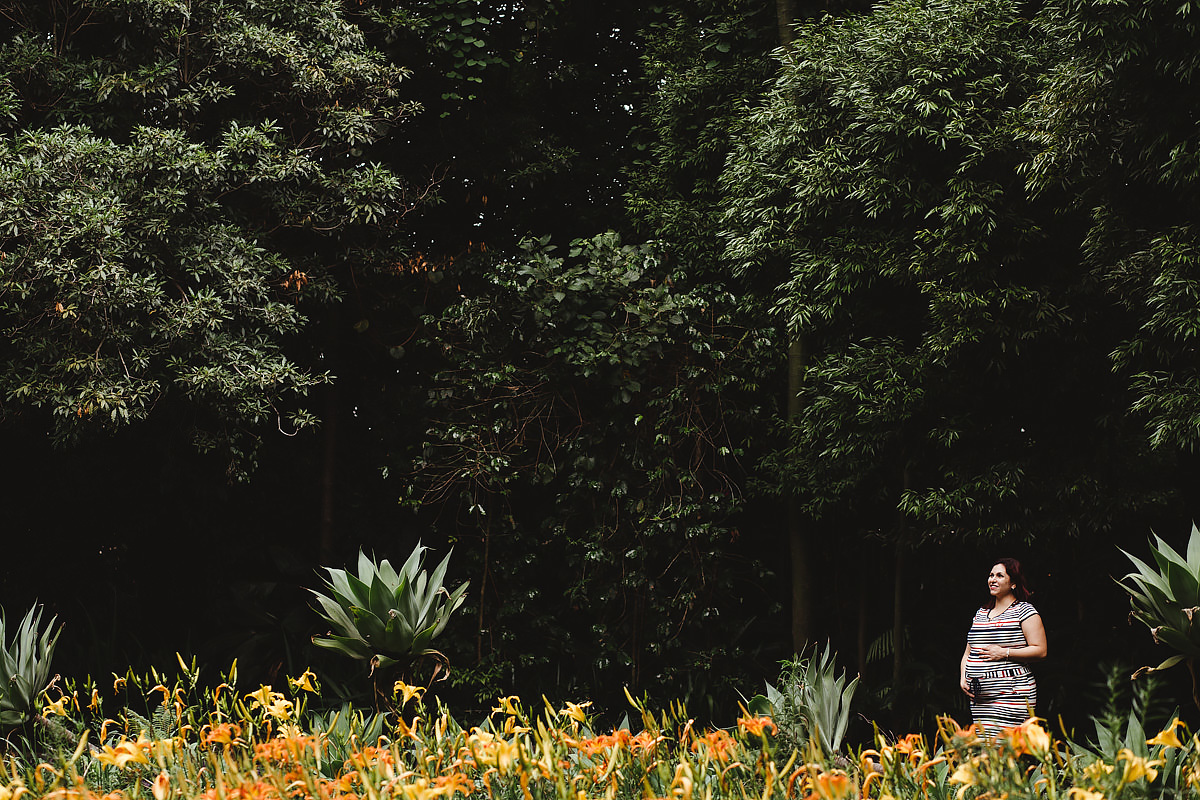 Ensaio Gestante do Parque da Independência em SP Tema Jiu Jitsu