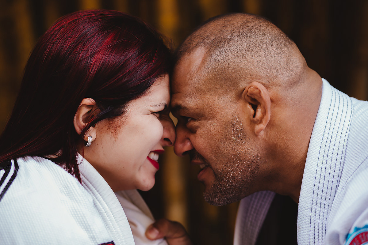 Ensaio Gestante do Parque da Independência em SP Tema Jiu Jitsu