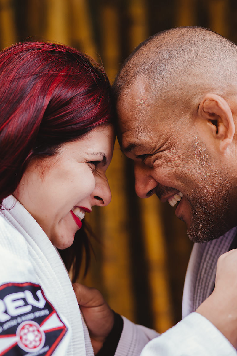 Ensaio Gestante do Parque da Independência em SP Tema Jiu Jitsu
