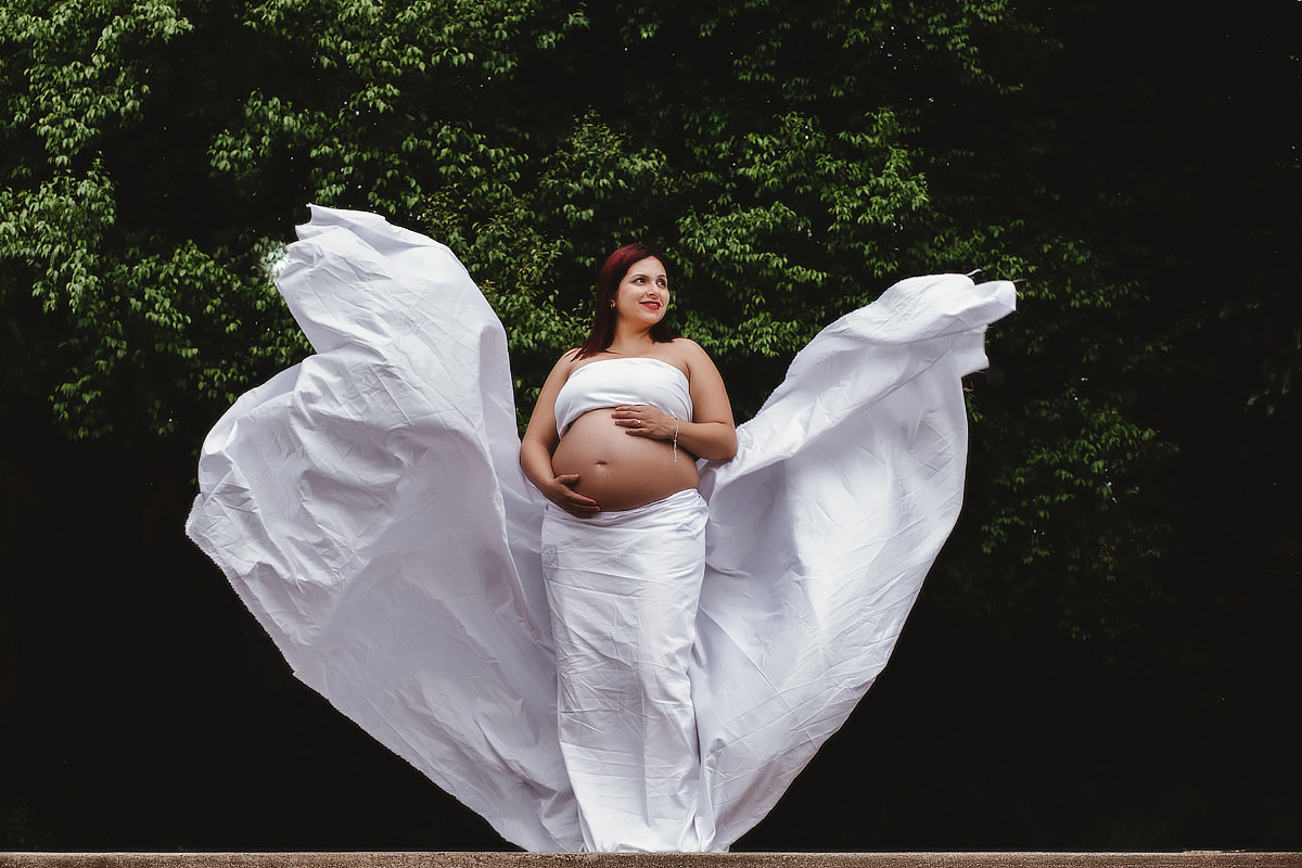 Ensaio Gestante do Parque da Independência em SP Tema Jiu Jitsu