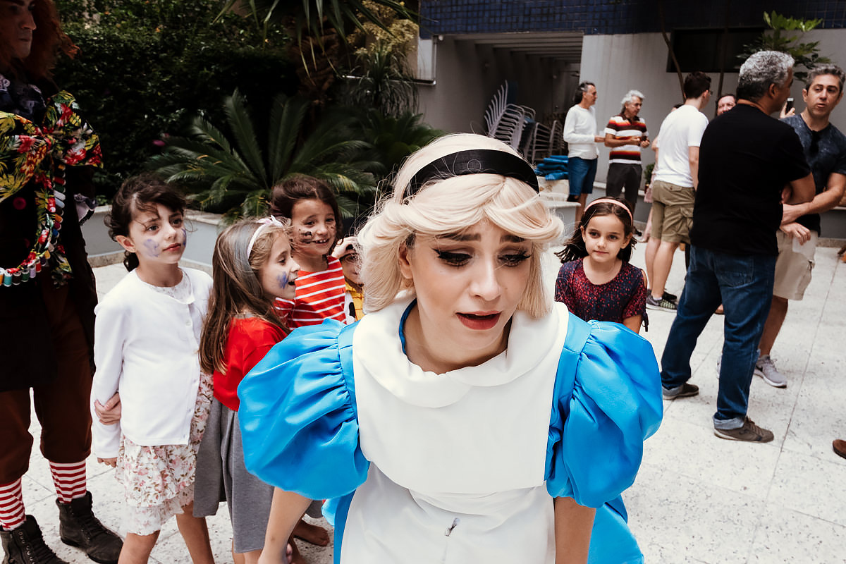 Fotografia de Aniversário Festa Infantil Tema Alice no País das Maravilhas realizado por Anderson Crepaldi