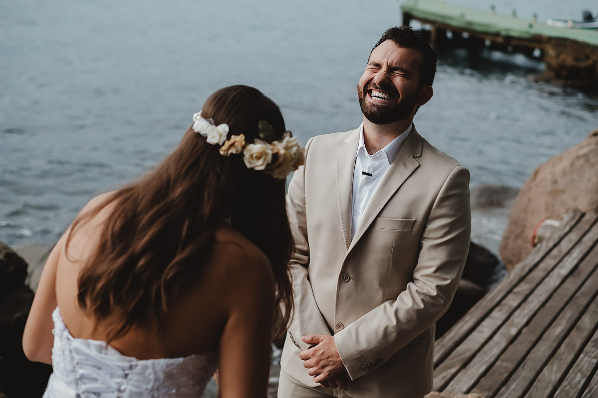Elopement Wedding na Praia realizado em Ilha Grande, por Anderson Crepaldi Fotógrafo de Casamento em SP e São José dos Campos