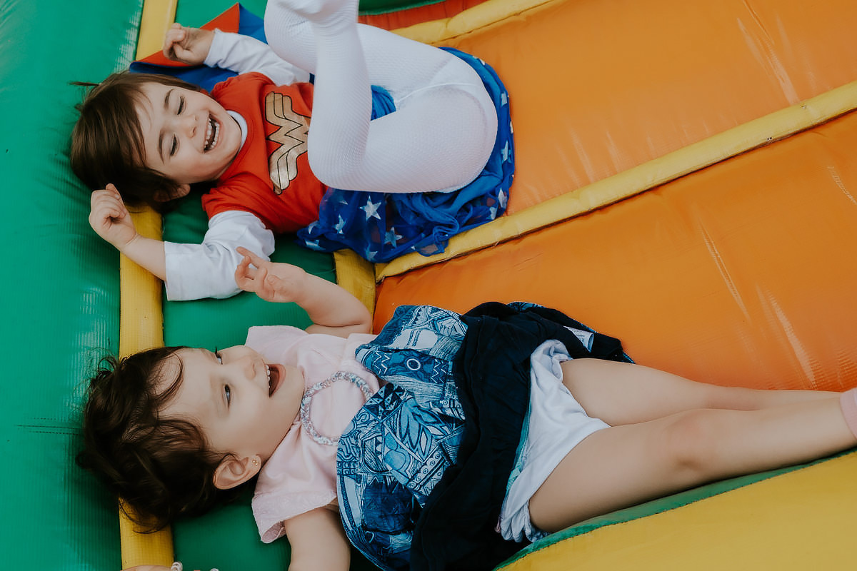 Festa Infantil Tema Super Heróis realizado por Anderson Crepaldi 