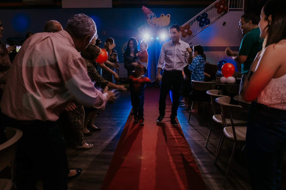 Festa Infantil tema Super Heróis, no Buffet Brincar e Sonhar na Moóca, realizado por Anderson Crepaldi