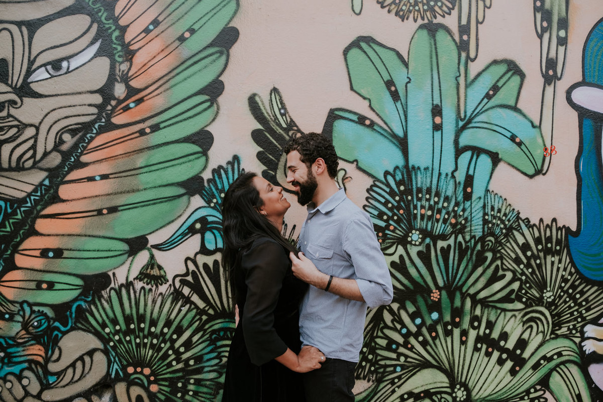 Ensaio Fotográfico Pré-Casamento no Beco do Batman, de Rafaela e Anderson realizado por Anderson Crepaldi Fotógrafo de Casamento SP