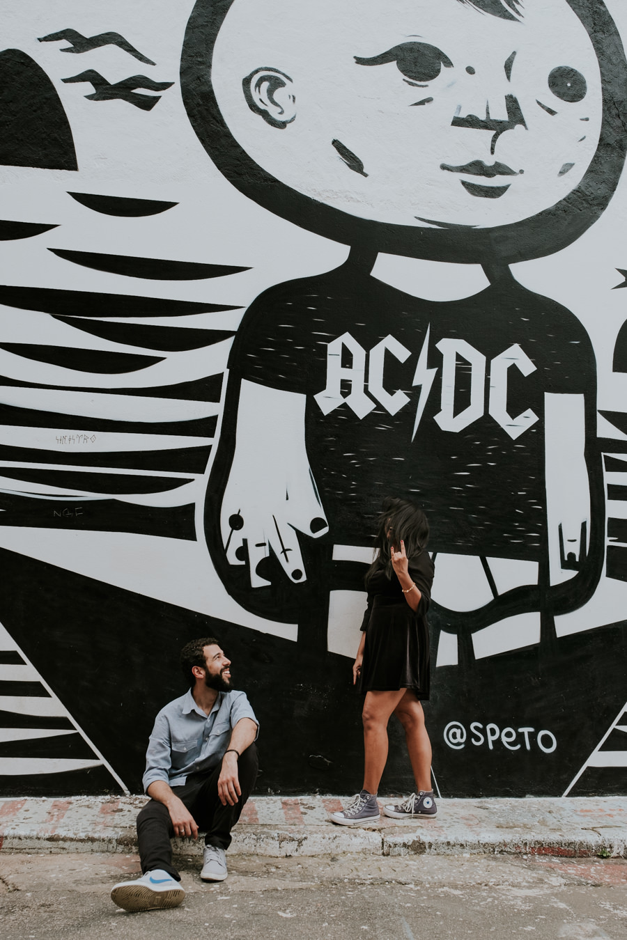 Ensaio Fotográfico Pré-Casamento no Beco do Batman, de Rafaela e Anderson realizado por Anderson Crepaldi Fotógrafo de Casamento SP