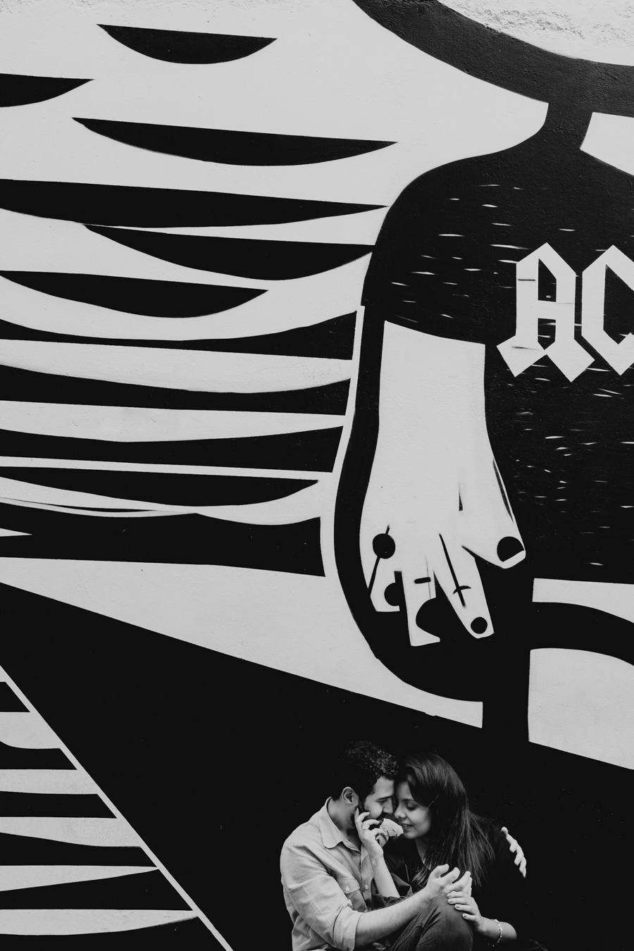 Ensaio Fotográfico Pré-Casamento no Beco do Batman, de Rafaela e Anderson realizado por Anderson Crepaldi Fotógrafo de Casamento SP