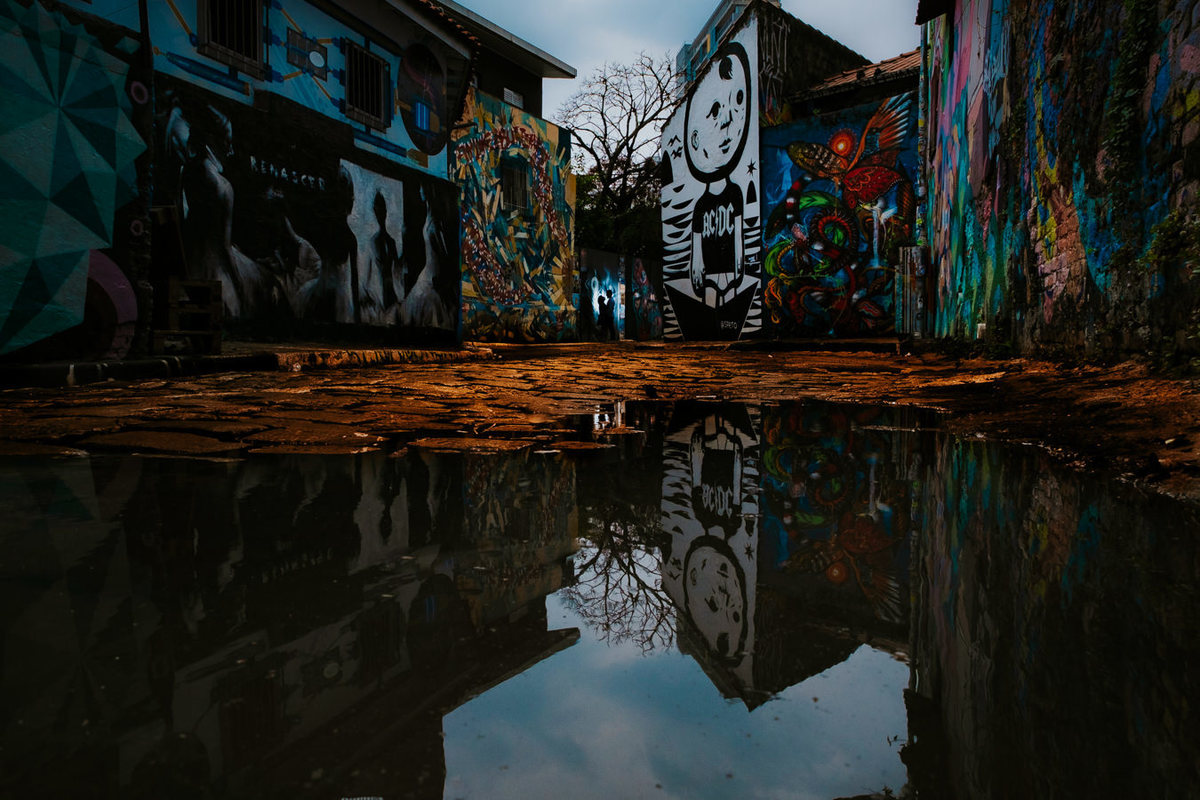 Ensaio Fotográfico Pré-Casamento no Beco do Batman, de Rafaela e Anderson realizado por Anderson Crepaldi Fotógrafo de Casamento SP