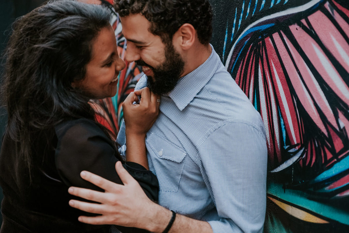 Ensaio Fotográfico Pré-Casamento no Beco do Batman, de Rafaela e Anderson realizado por Anderson Crepaldi Fotógrafo de Casamento SP