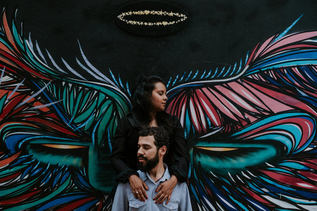 Ensaio Fotográfico Pré-Casamento no Beco do Batman, de Rafaela e Anderson realizado por Anderson Crepaldi Fotógrafo de Casamento SP