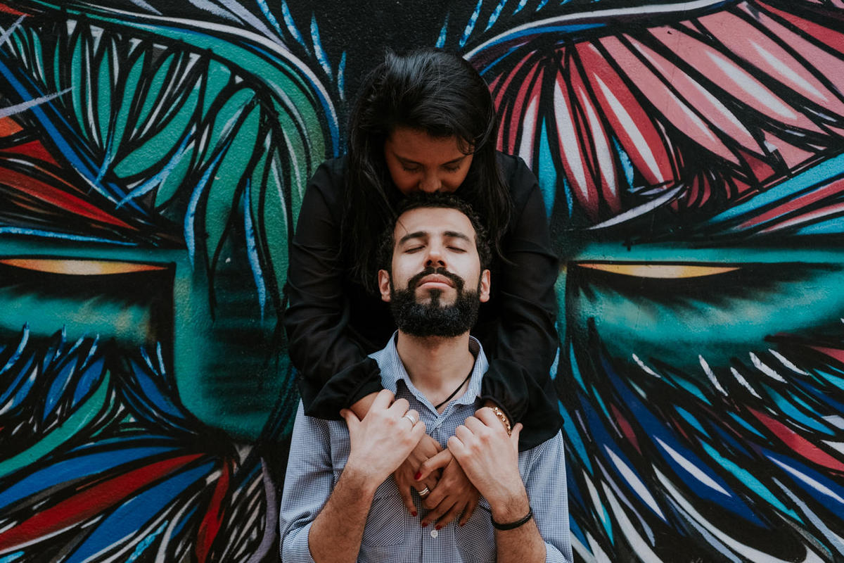 Ensaio Fotográfico Pré-Casamento no Beco do Batman, de Rafaela e Anderson realizado por Anderson Crepaldi Fotógrafo de Casamento SP