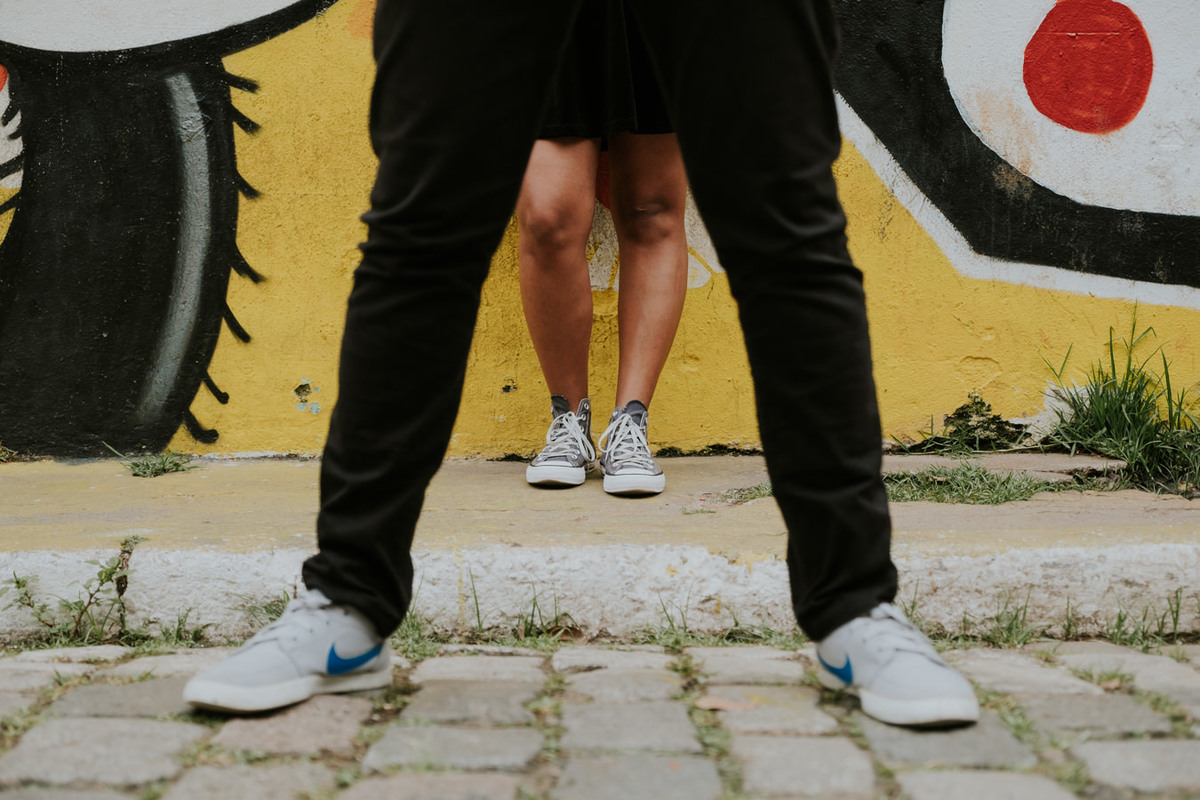 Ensaio Fotográfico Pré-Casamento no Beco do Batman, de Rafaela e Anderson realizado por Anderson Crepaldi Fotógrafo de Casamento SP