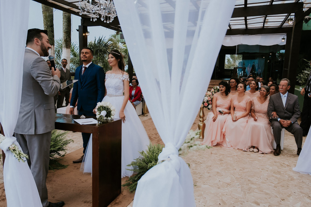 Casamento na Mansão da Ilha em São Vicente, de Aline e André realizado por Anderson Crepaldi Fotógrafo de Casamento SP