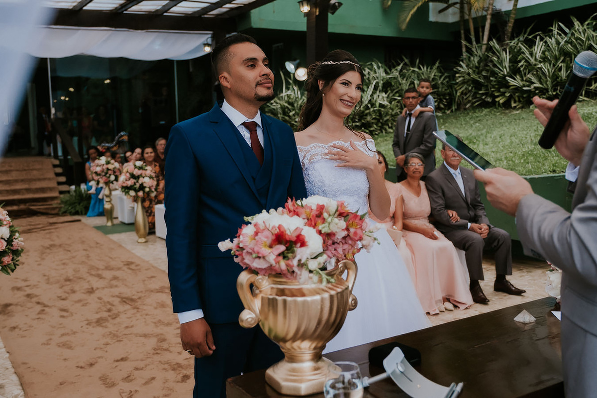 Casamento na Mansão da Ilha em São Vicente, de Aline e André realizado por Anderson Crepaldi Fotógrafo de Casamento SP
