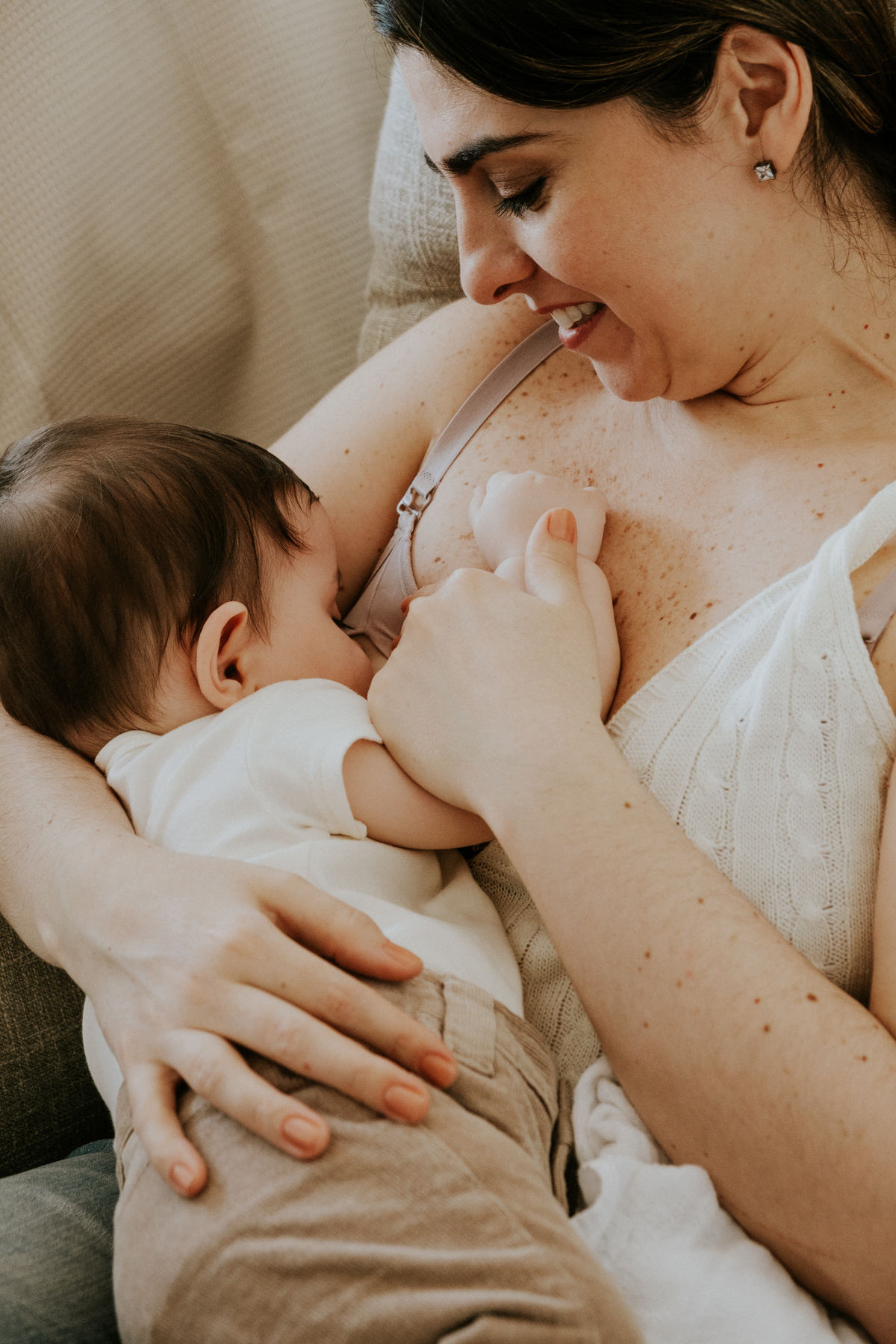 Acompanhamento fotográfico infantil de seis meses feito por Anderson Crepaldi Fotografia
