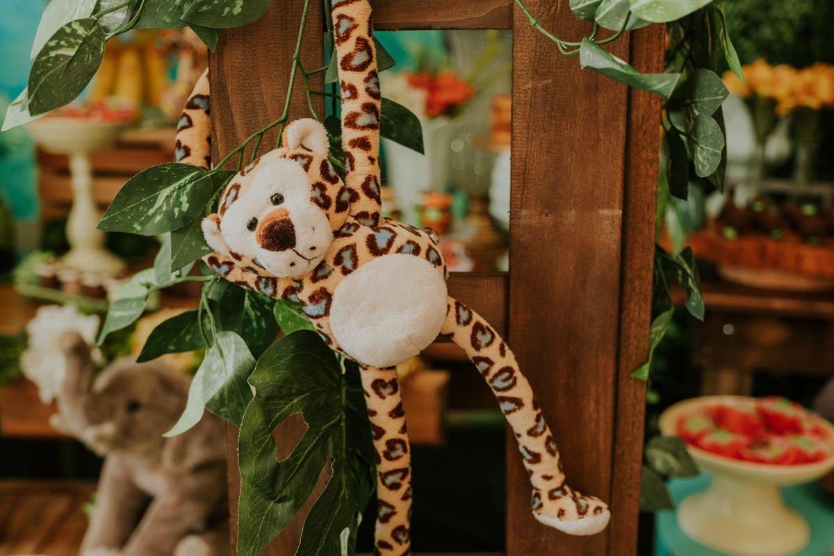 Festa de aniversário infantil com tema safari em casa, em São Paulo, do João Tadeu por Anderson Crepaldi Fotografia