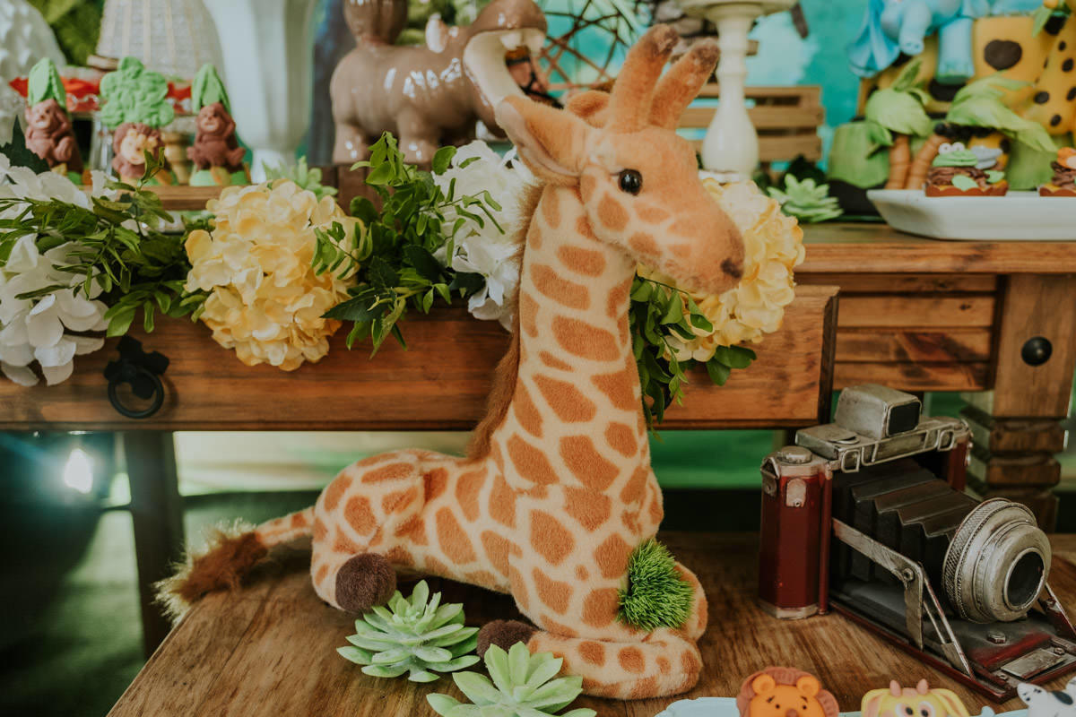 Festa de aniversário infantil com tema safari em casa, em São Paulo, do João Tadeu por Anderson Crepaldi Fotografia