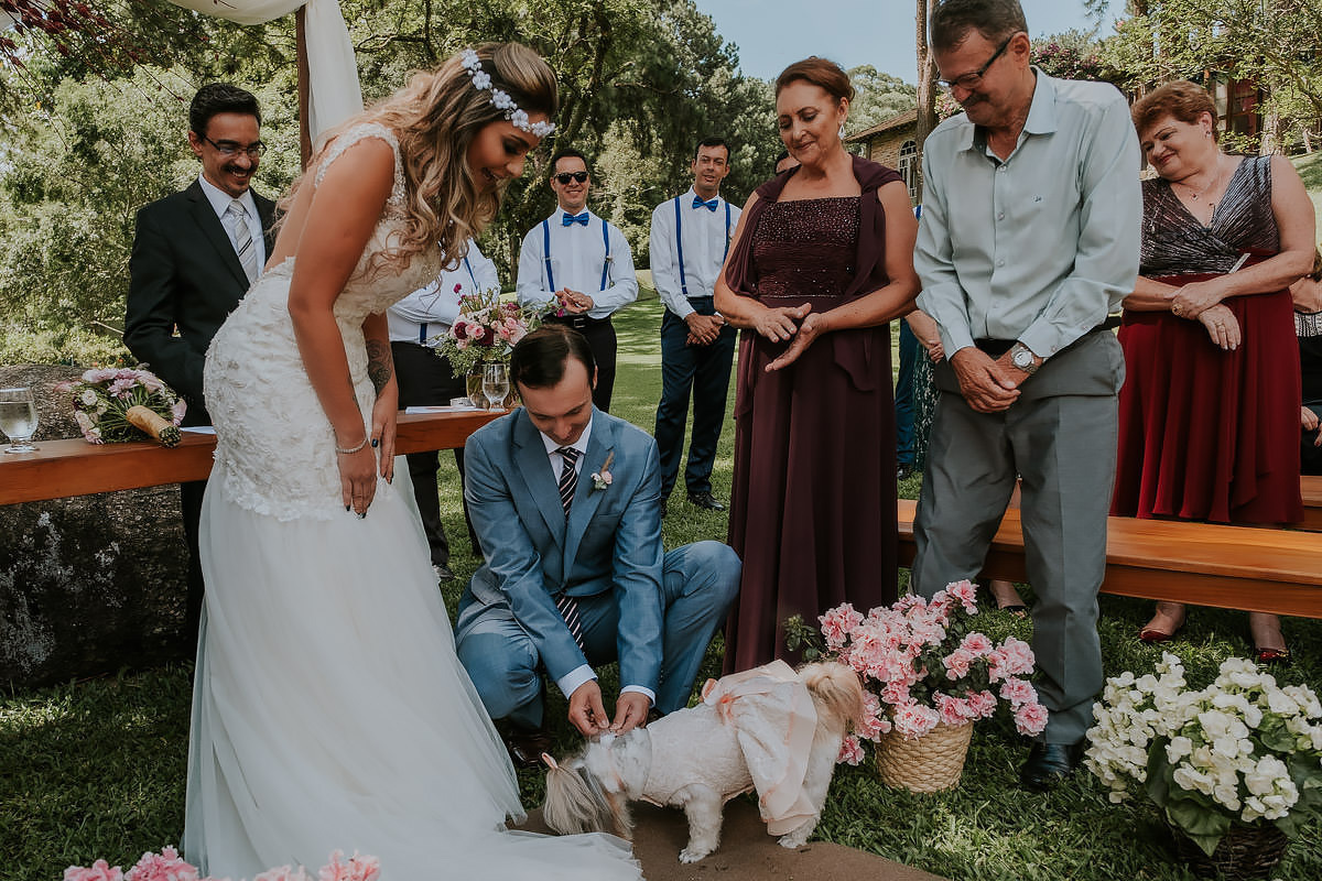 Casamento rústico Beatriz e André no Espaço Vila Lara - São Roque
