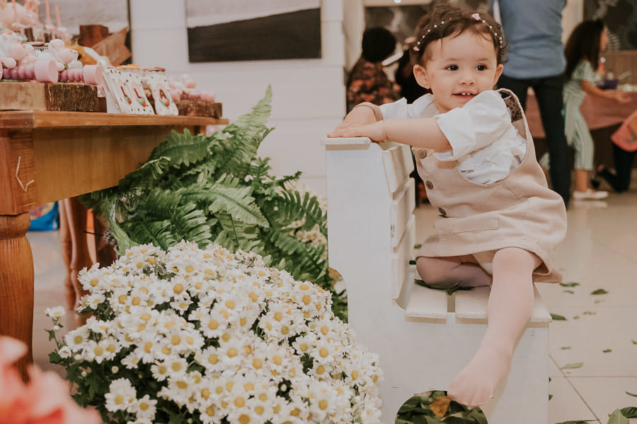 Festa de aniversário infantil da Lilla em casa com tema Fazendinha por Anderson Crepaldi Fotografia