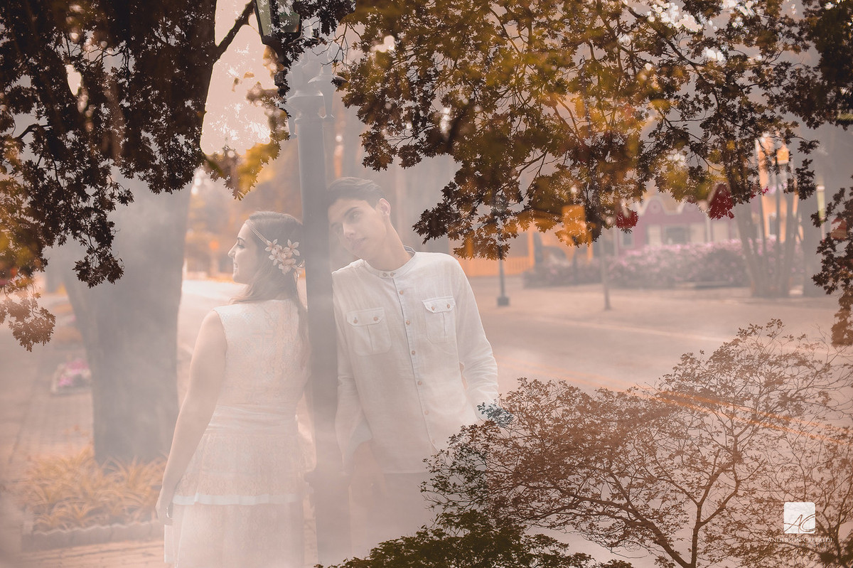 Ensaio Larissa e Florestan em Holambra/SP