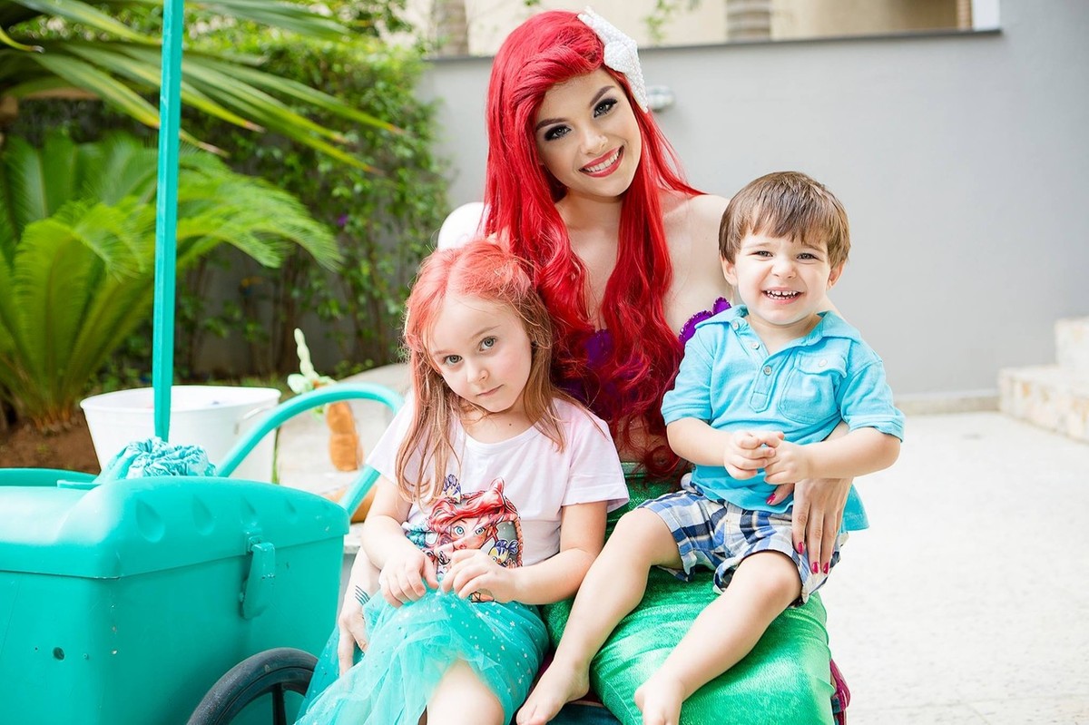 Festa da Paola a pequena Sereia!