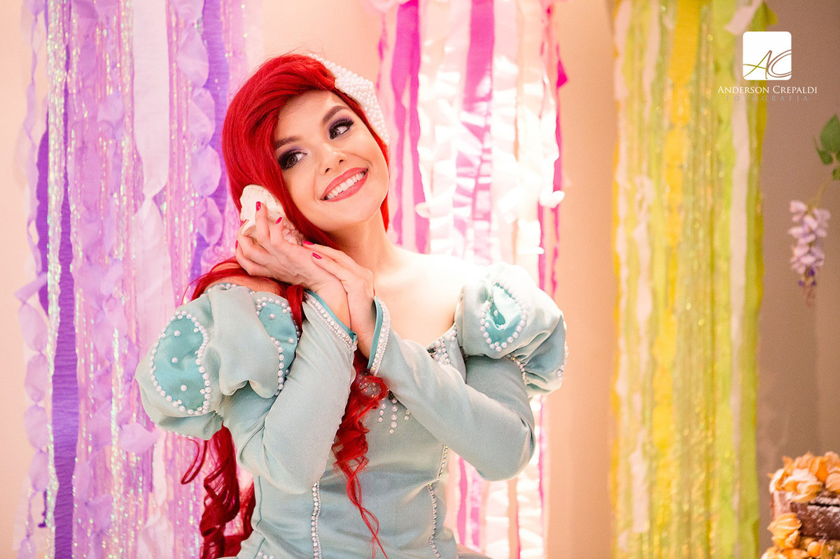 Festa da Paola a pequena Sereia!