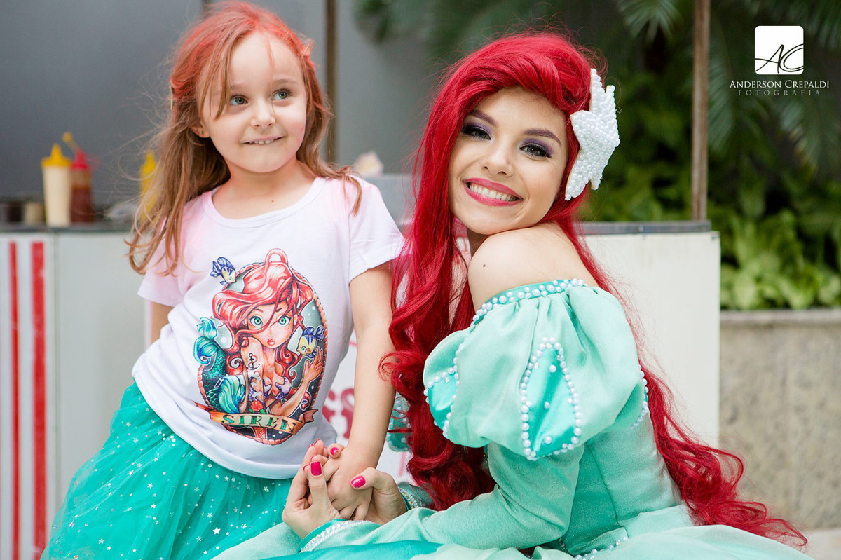 Festa da Paola a pequena Sereia!