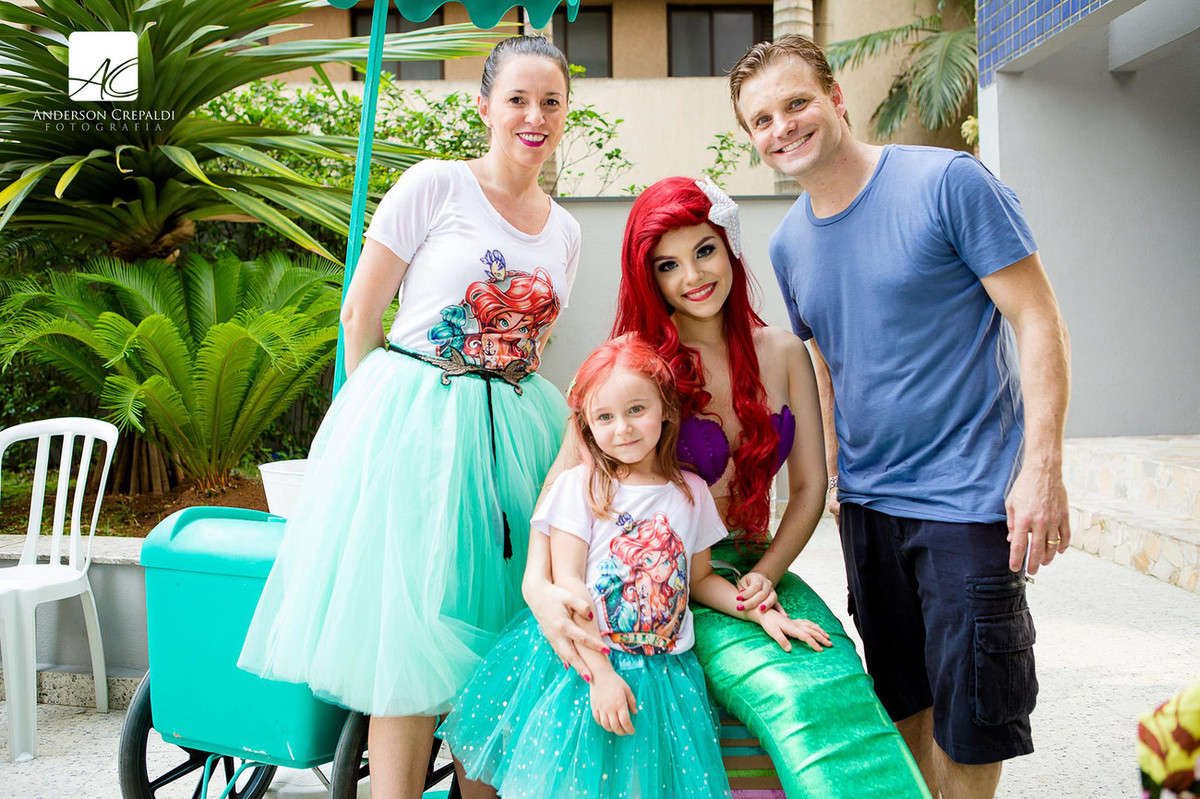 Festa da Paola a pequena Sereia!