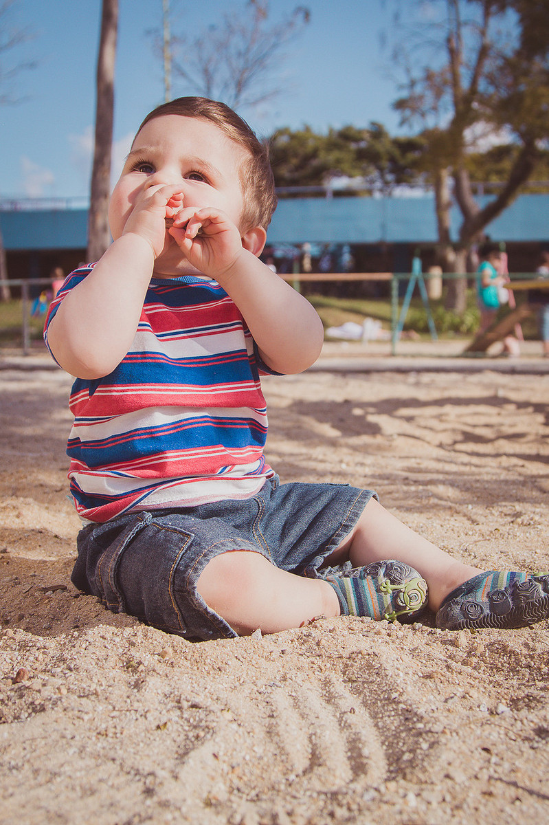 Ensaio do Bebê Pedro Parque Central
