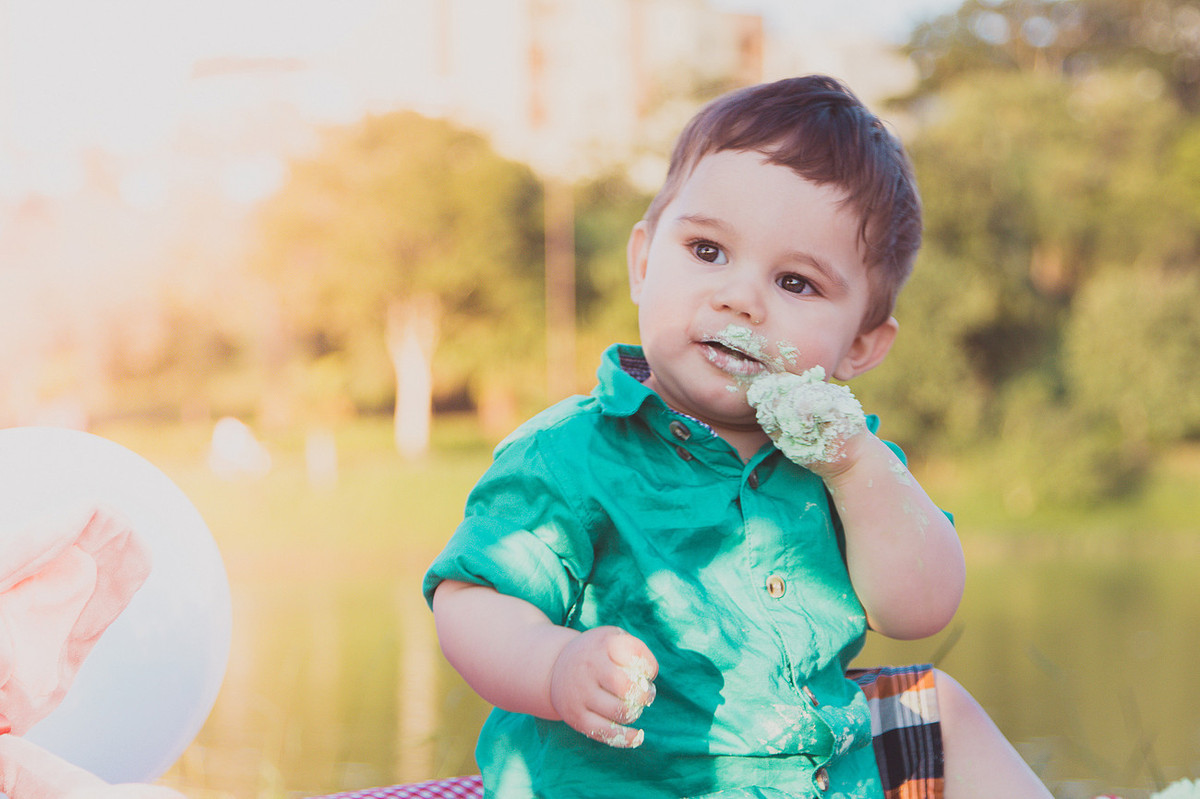 Ensaio do Bebê Pedro Parque Central