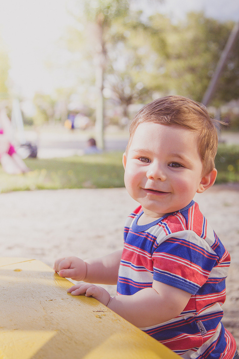 Ensaio do Bebê Pedro Parque Central