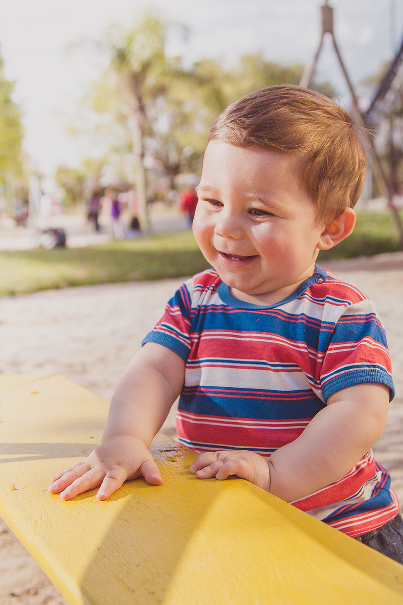 Ensaio do Bebê Pedro Parque Central