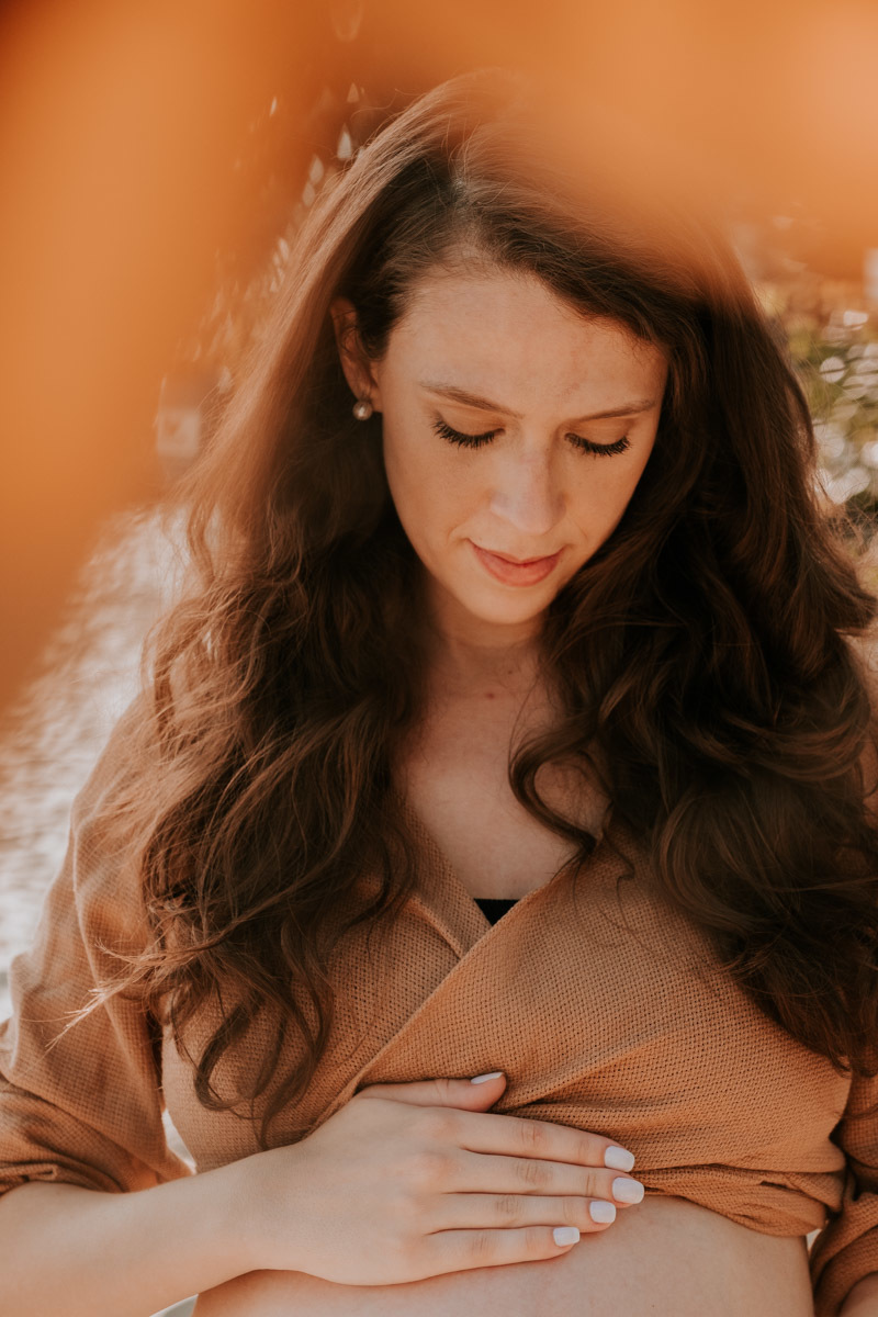Ensaio Gestante Thalita na praia do Camburizinho em São Sebastião por Anderson Crepaldi Fotografia 