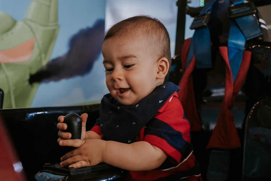 Aniversário de 1 ano do Arthur com tema Lego no Buffet Planeta Kids de Guarulhos, por Anderson Crepaldi Fotografia