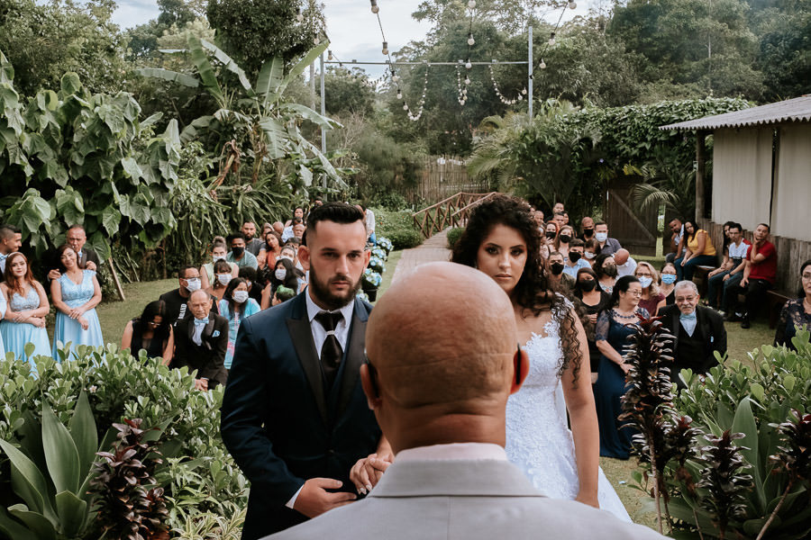 Casamento rústico ao ar livre de Ana Claudia e Filipe na Chácara Guaiol Eventos por Anderson Crepaldi Fotografia