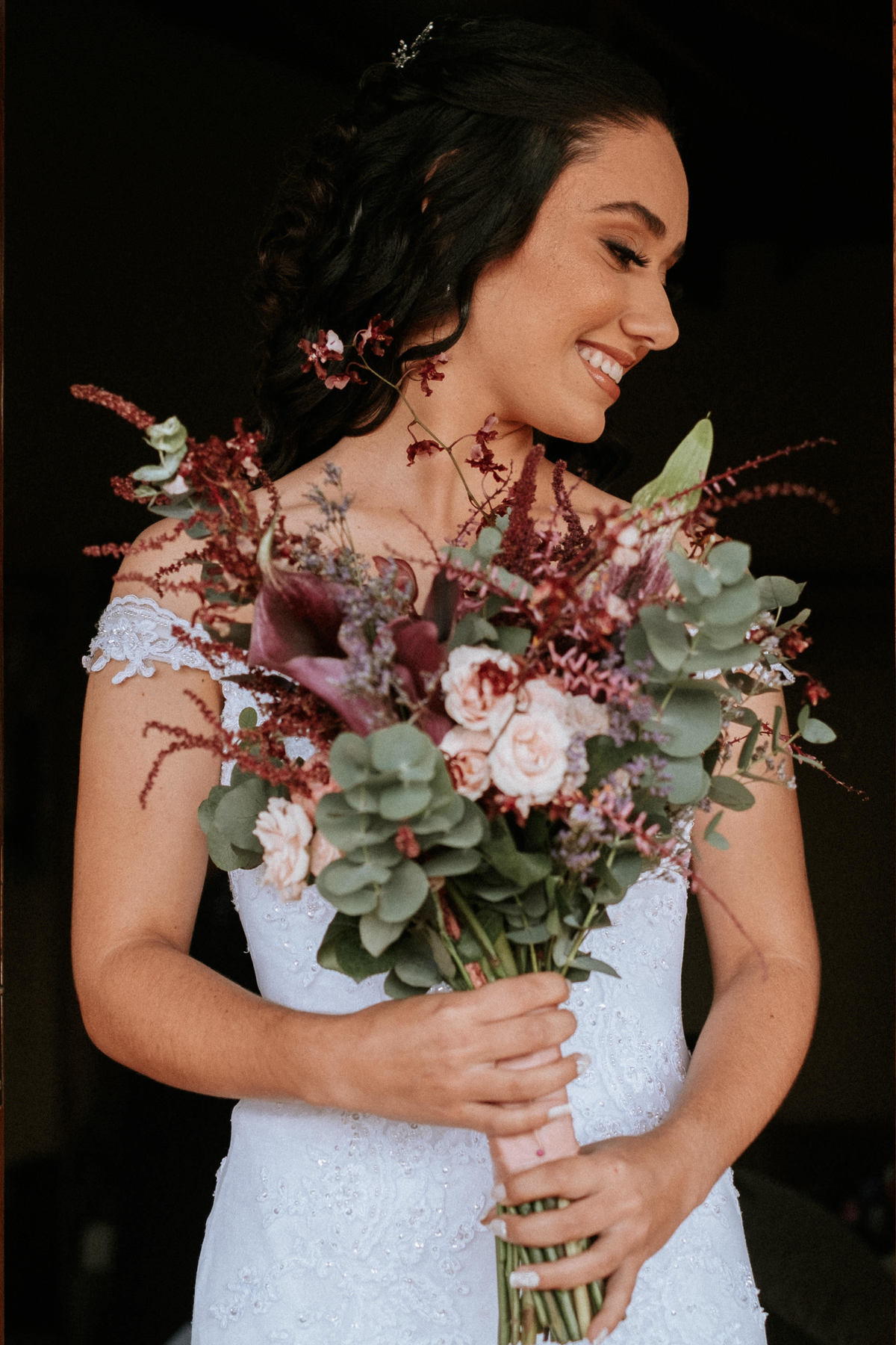 Making of do casamento no campo de Flávia por Anderson Crepaldi Fotografia