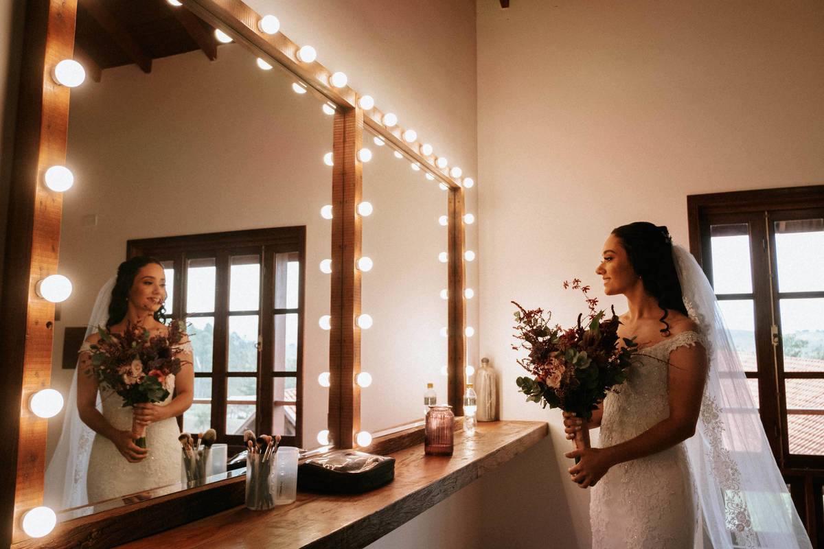 Making of do casamento no campo de Flávia por Anderson Crepaldi Fotografia