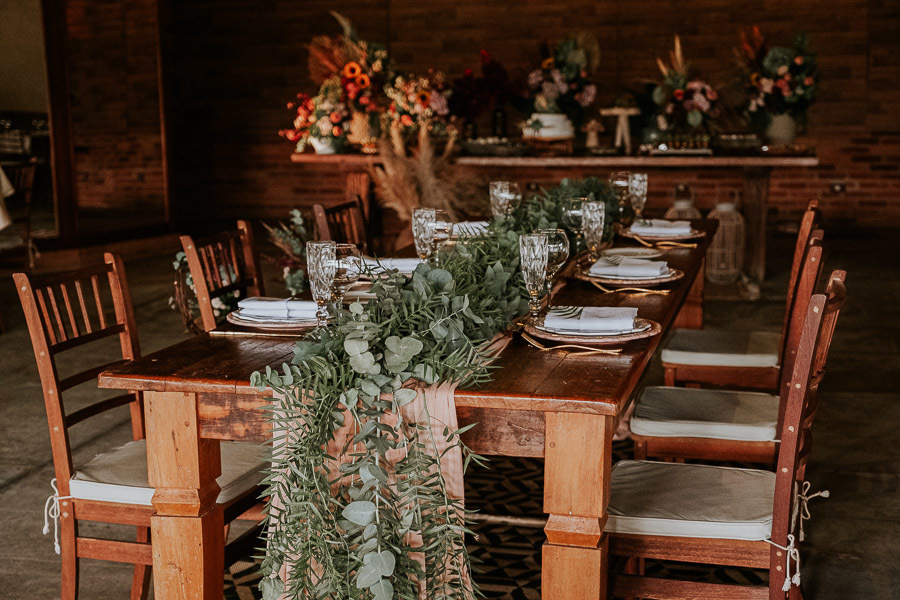 Decoração de casamento no campo rústico de Flávia e Luan por Anderson Crepaldi Fotografia