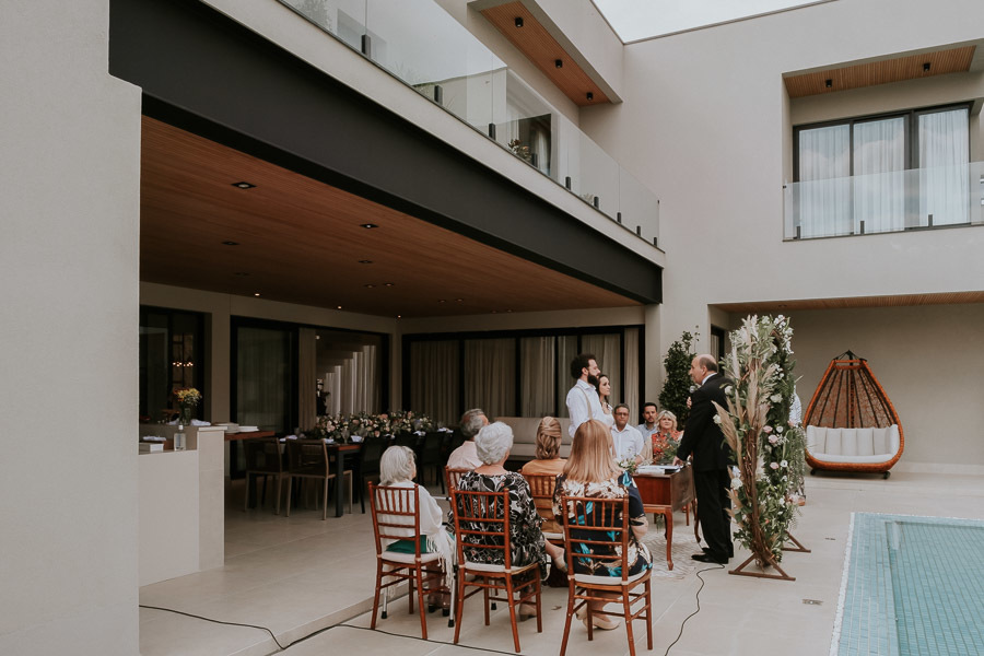 Casamento intimista para a família em casa - Mini Wedding em casa na cidade de Indaiatuba por Anderson Crepaldi Fotografia
