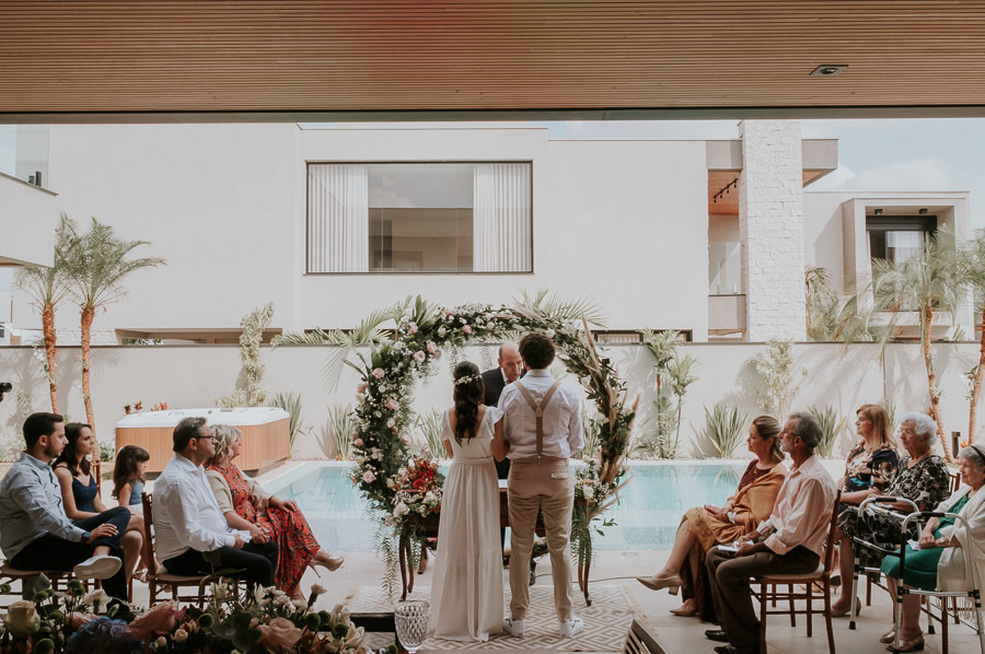 Casamento intimista para a família em casa - Mini Wedding em casa na cidade de Indaiatuba por Anderson Crepaldi Fotografia