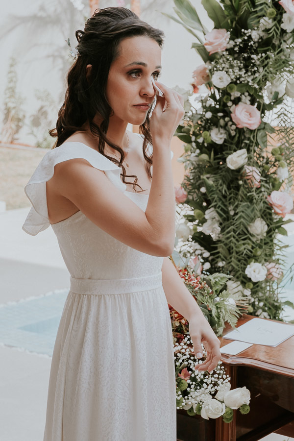 Casamento intimista para a família em casa - Mini Wedding em casa na cidade de Indaiatuba por Anderson Crepaldi Fotografia