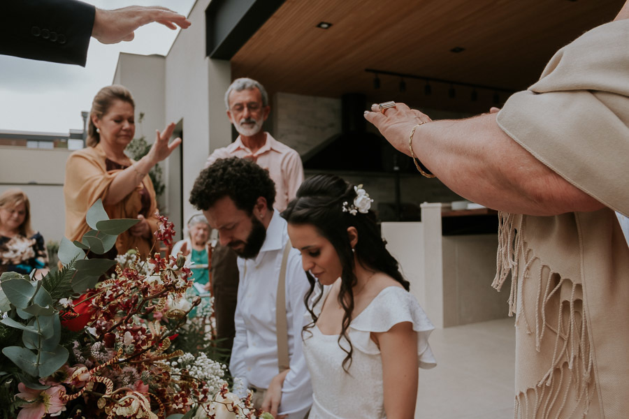 Casamento intimista para a família em casa - Mini Wedding em casa na cidade de Indaiatuba por Anderson Crepaldi Fotografia
