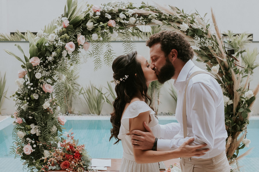 Casamento intimista para a família em casa - Mini Wedding em casa na cidade de Indaiatuba por Anderson Crepaldi Fotografia