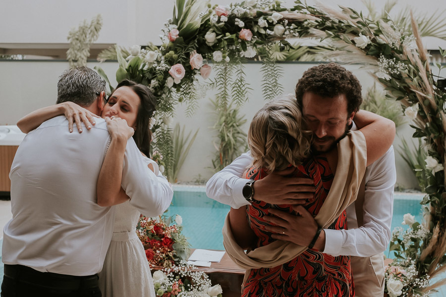 Casamento intimista para a família em casa - Mini Wedding em casa na cidade de Indaiatuba por Anderson Crepaldi Fotografia