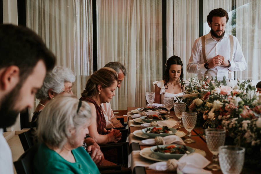 Casamento intimista para a família em casa - Mini Wedding em casa na cidade de Indaiatuba por Anderson Crepaldi Fotografia