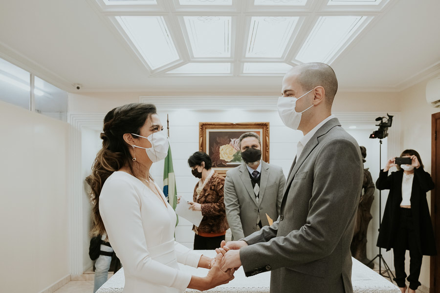 mini wedding no Restaurante Spaghetti Notte, Jardins por Anderson Crepaldi Fotografia