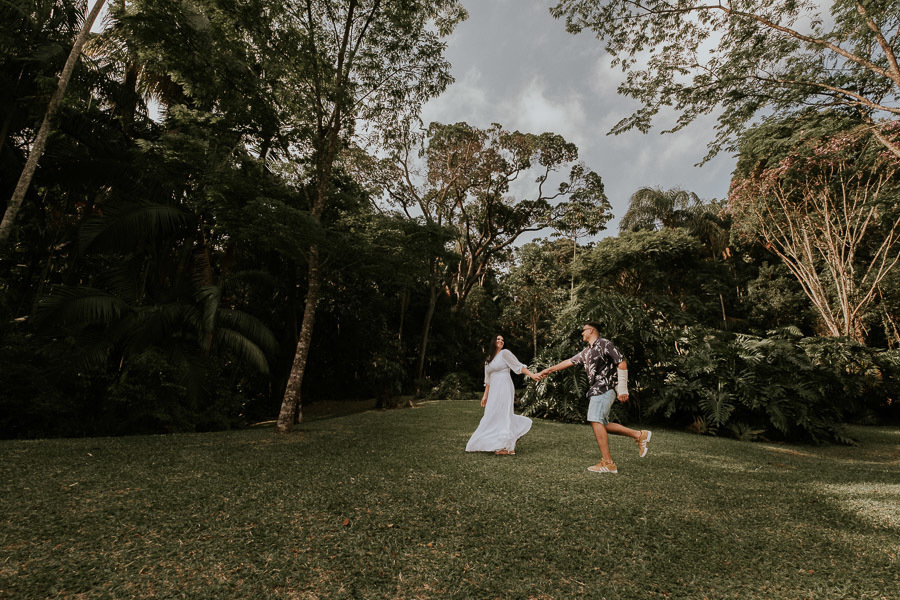 Ensaio pré-wedding de Nathalia e Gabriel no Jardim Botânico de São Paulo por Anderson Crepaldi Fotografia