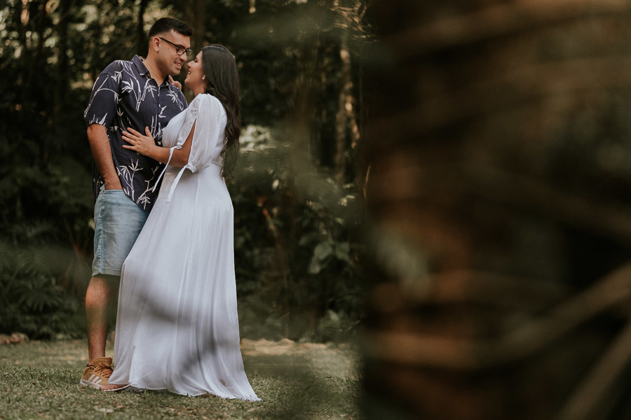 Ensaio pré-wedding de Nathalia e Gabriel no Jardim Botânico de São Paulo por Anderson Crepaldi Fotografia